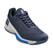 Wilson Tennis Shoes Rush Pro 4.0 Allcourt Navy Blue Men's